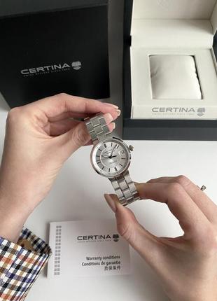Certina ds stella ladies quartz watch женские швейцарские наручные часы швейцария оригинал на подарок жене подарок девушке6 фото