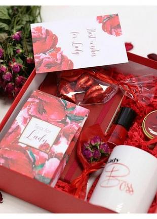 Подарунковий набір lady in red