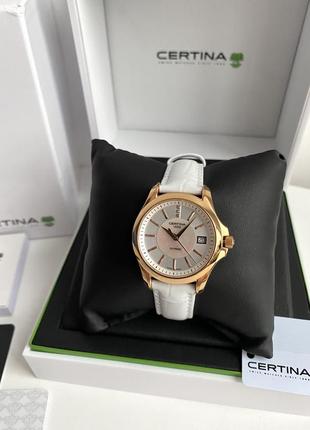 Certina ds prime round ladies quartz watch женские швейцарские наручные часы швейцария оригинал на подарок жене подарок девушке