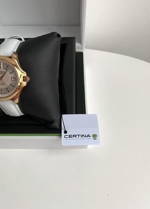 Certina ds prime round ladies quartz watch женские швейцарские наручные часы швейцария оригинал на подарок жене подарок девушке6 фото