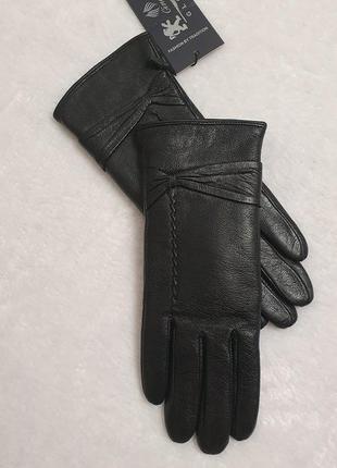 Стильные женские кожаные перчатки ginge2 фото