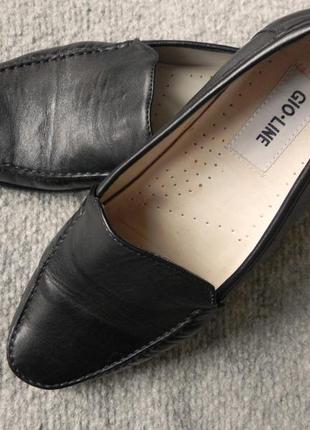 Шкіряні італійські зручні туфлі vepo cuoio1 фото