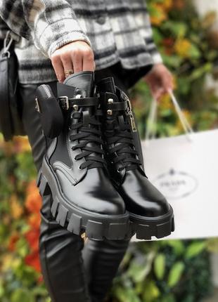 Жіночі ботінки prada женские ботинки прада