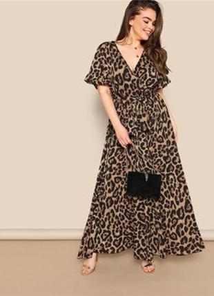 Шикарне леопардове плаття,