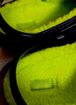 Теплые сабо crocs / крокс / crocs с мехом / кроксы / j6 w7 / трендовые кроксы / сабо / калоши /crocs з хутром/крокси6 фото