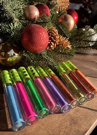 Неоновые тени , помады , яркие цвета