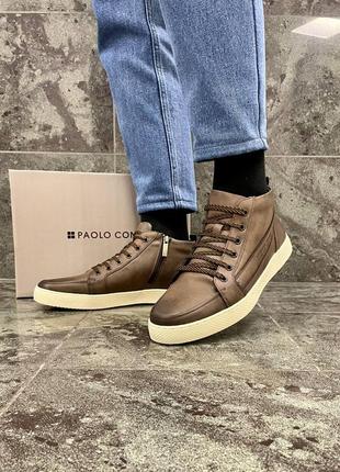 Зимові чоловічі кросівки Caolo conte