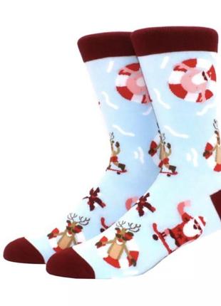 Різдвяні носки з сантою 20231 фото