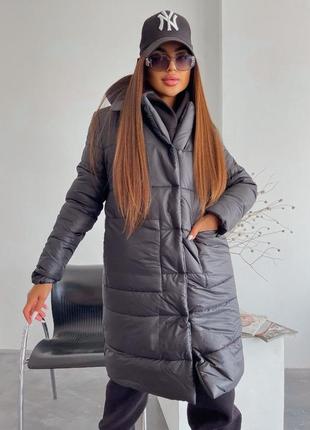 Пальто куртка зима силикон 300