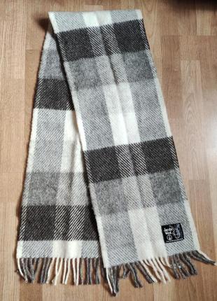 Jacobs wool вовняний шарф у клітинку англія