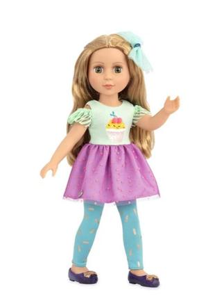 Шарнирная кукла battat glitter girls dolls - sashka (gg51087z)