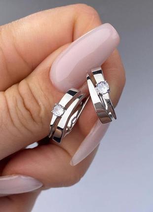 Серебряные серьги