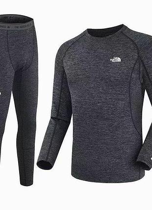 Термобелье мужское the north face (комплект) nf00ck20jk3-grey-1 l