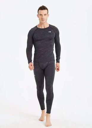 Термобелье мужское the north face (комплект) nf00ck20jk3-grey xxl
