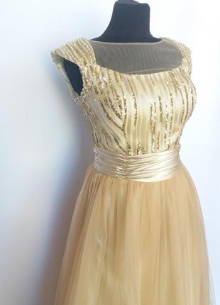 Вечірнє плаття в підлогу odrella 3803