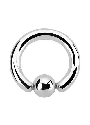 Кільце для пірсингу хард 8х1.2х3мм емаль сталь 316l mr.piercing зелений