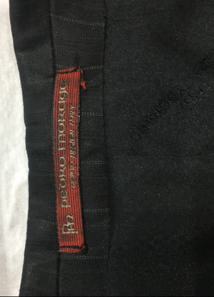 Мужской костюм комплект черный пиджак верх италия2 фото