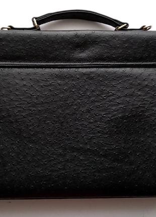Женская чёрная сумка в стиле чемодана3 фото