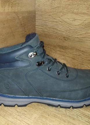 Зимние ботинки мужские tm restime!!! одна ростовка р. 42 синие