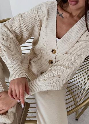 Вязанный костюмчик, вязаний кастюм