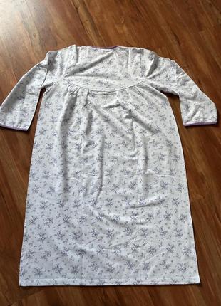 Ночнушка байковая большой размер ночная сорочка2 фото