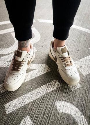 Кросівки nike air force 1 low premium "white/brown 5