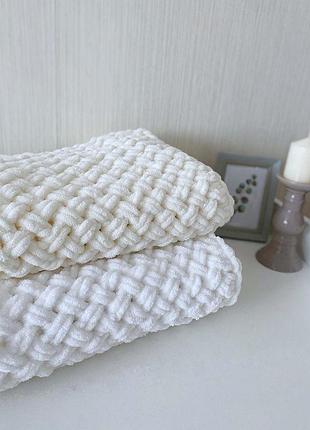 Плед плюшевий 80х90 см