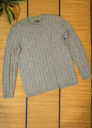 Распродажа джемпер свитер мужской серый м