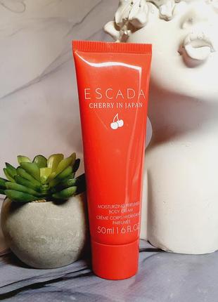 Оригінал парфумований крем для тіла escada cherry in japan body cream оригинал парфюмированый крем для тела