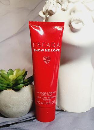 Оригінал парфумований крем для тіла escada show me love body оригинал парфюмированый крем для тела