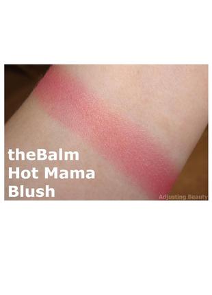 Міні рум'яна the balm hot mama. 3 г. оригінал. нові 📦є відправка новою поштою6 фото