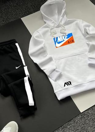 Зимний мужской спортивный трикотажный костюм nike air1 фото