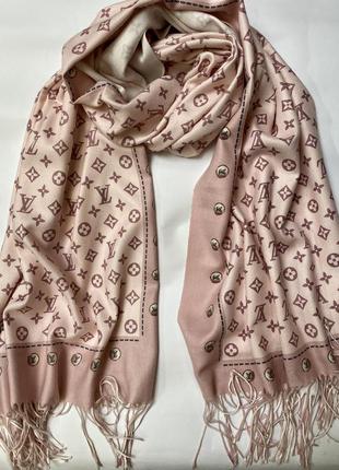 Шарф кашемір рожевий