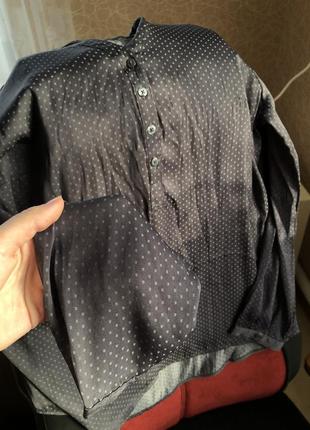 Блуза, жіноча сорочка оверсайз, вільна блуза подовжена