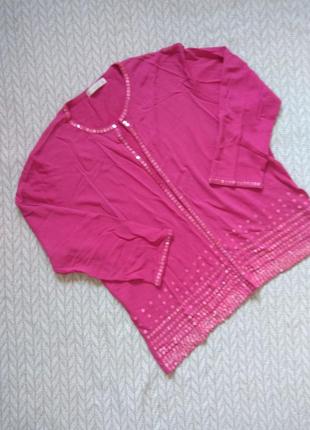 Кофточка болеро нарядная паетки бренд