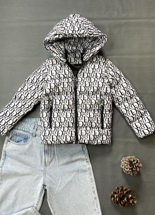 Дитяча тепла зимова курточка/ куртка універсальна на 104 см