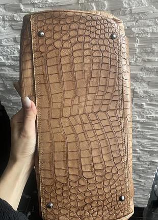 Сумка шкіра max mara 4