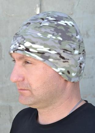 Шапка флис - multicam alpine 3
