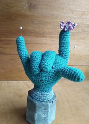 Цветок кактус 3