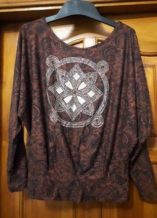 Нарядная стильная кофточка