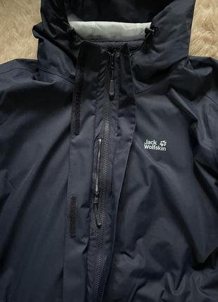 Куртка 3 в 1 jack wolfskin2 фото