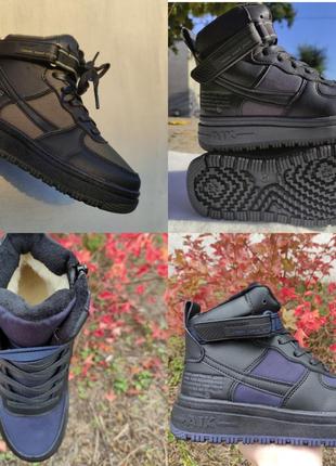 Зимові кросівки nike air force в різних кольорах