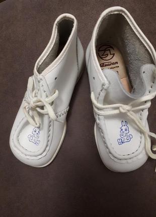 Детские кожаные ботинки 4