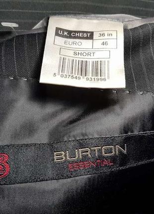 Костюм мужской burton essential, 36r, s. новый!5 фото