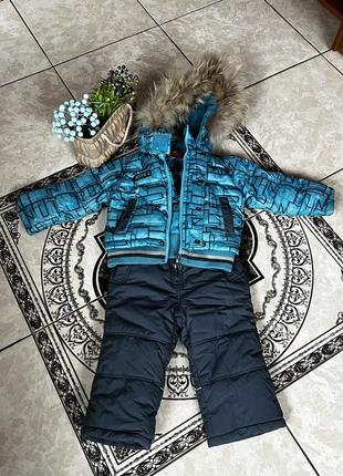Зимній комбінезон! кіко! зріст 86см!