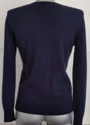 Кашеміровий светр  tommy hilfiger темно-синього кольору2 фото
