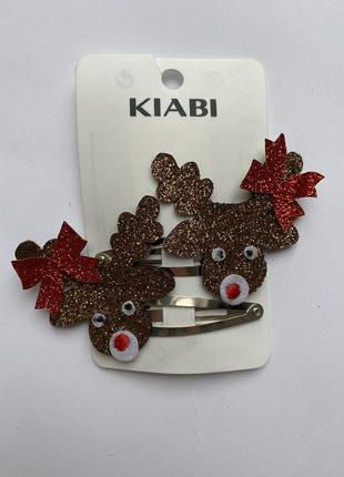 Набор новогодних заколочек