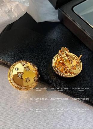 Сережки в стилі chanel 2