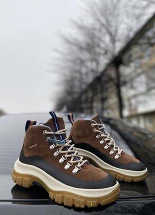 Мужские оригинальные зимние ботинки gant hillark 25633352 g423 фото