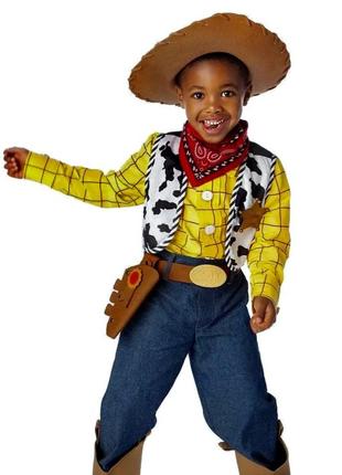 Карнавальный костюм шериф вуди ковбой с шляпой toy story disney (оригинал)6 фото